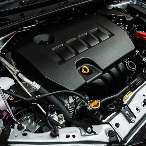 car engine, automotive under the hood