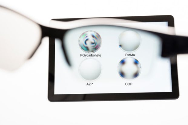 Comparison of AZP and conventional polymers for display applications using polarized sunglasses